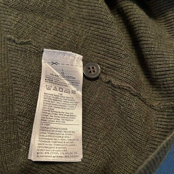 ORGANIC COTTON sweater - comfortable, timeless, must-have for every closet - Picture 3 of 4